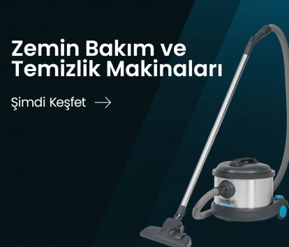 Zemin Bakım ve Temizlik Makineleri